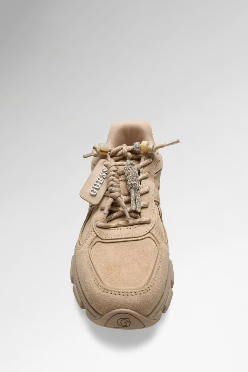 Guess - Sneaker in camoscio Irrina col. Natu