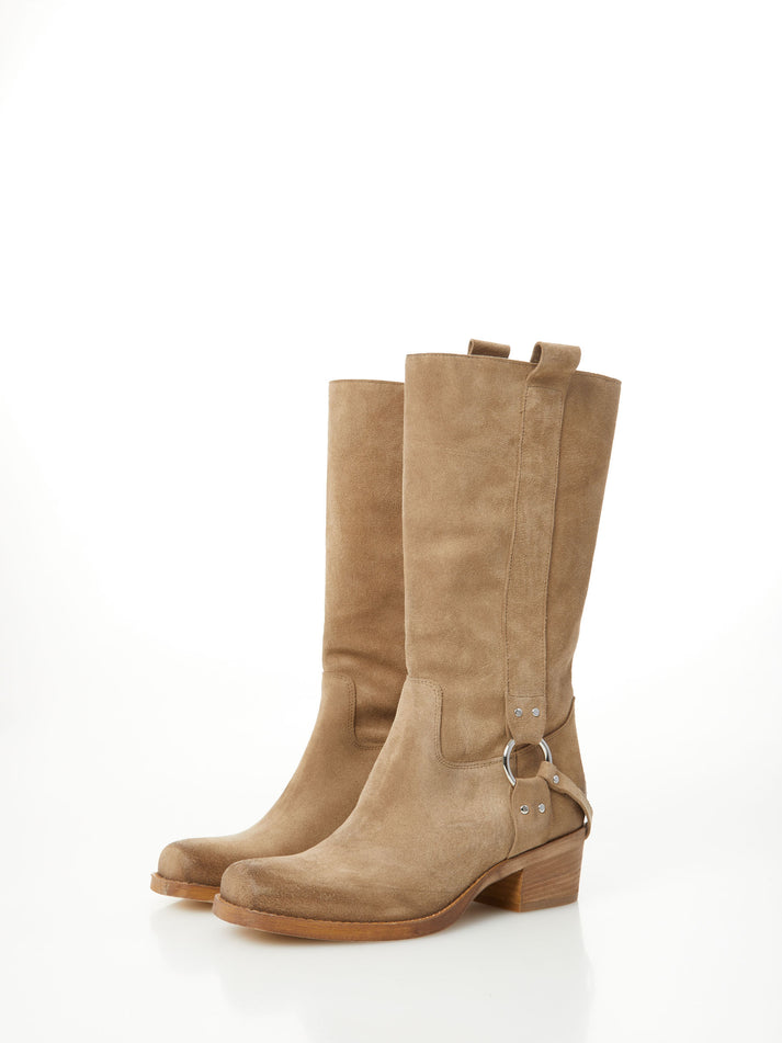 Ovyé Buckle Boot - Suede