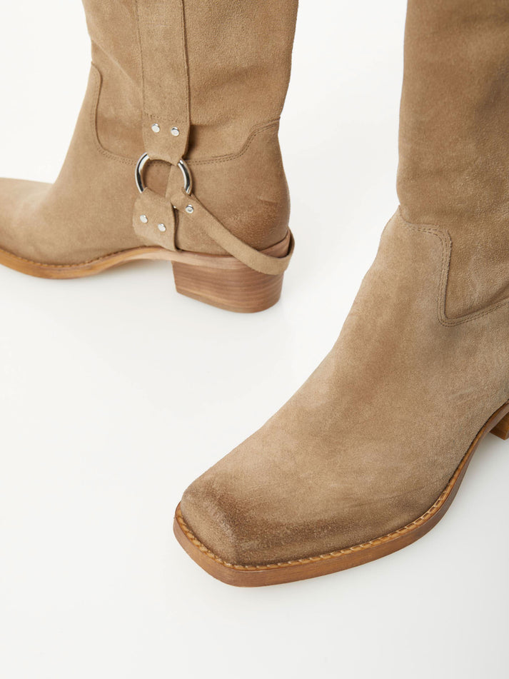 Ovyé Buckle Boot - Suede