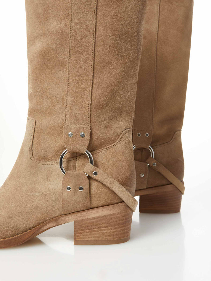 Ovyé Buckle Boot - Suede