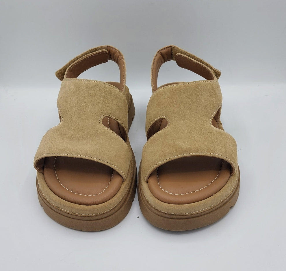 Carmens- Sandalo camoscio A55208 Thea Plain
