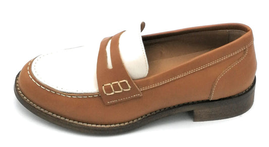 Ovyé Moccasin Leather/White 