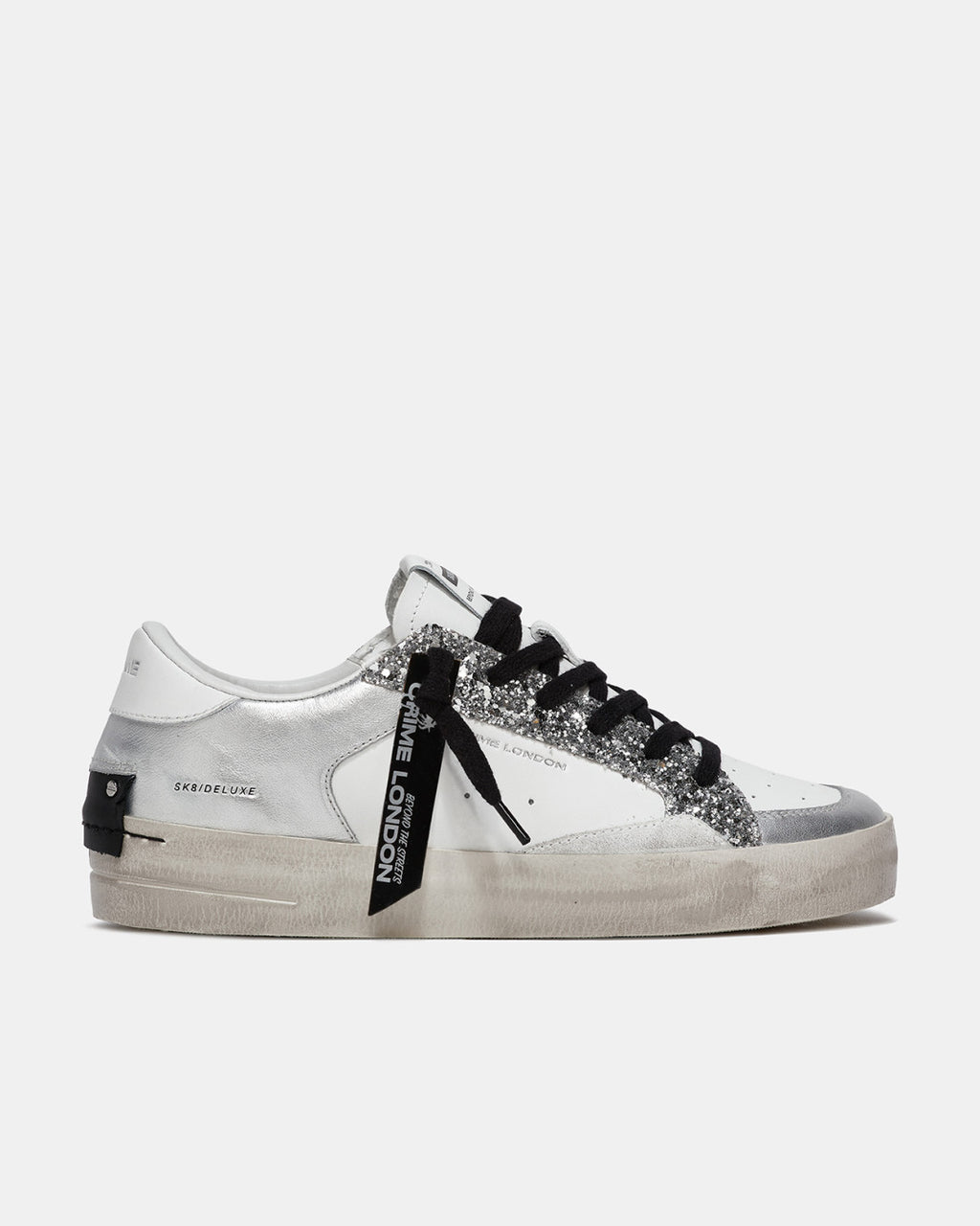 Crime London 26102PP5 SK8 DELUXE SILVER GLAM