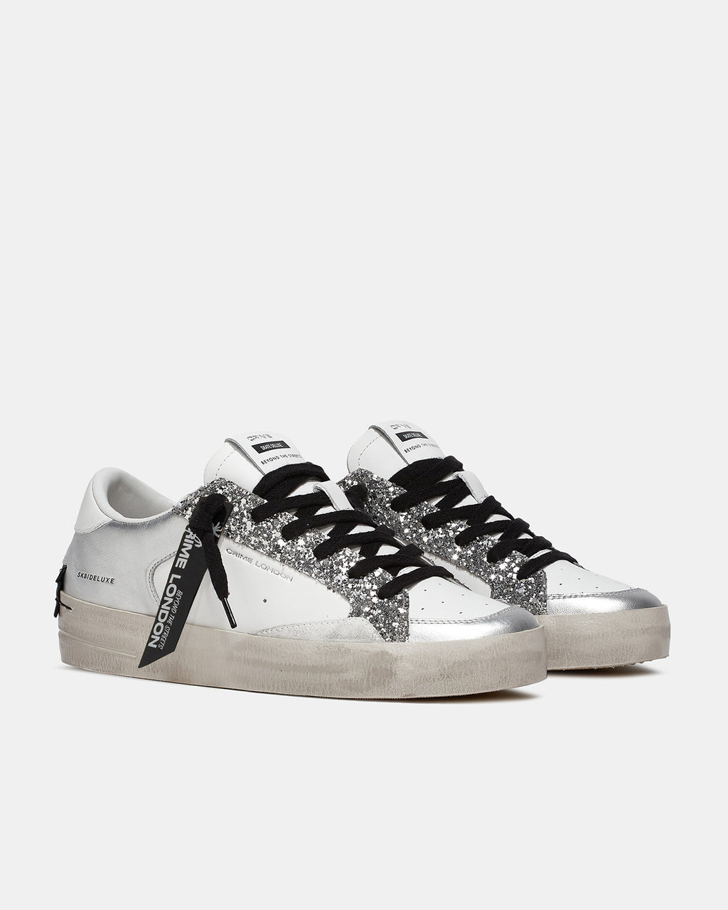 Crime London 26102PP5 SK8 DELUXE SILVER GLAM