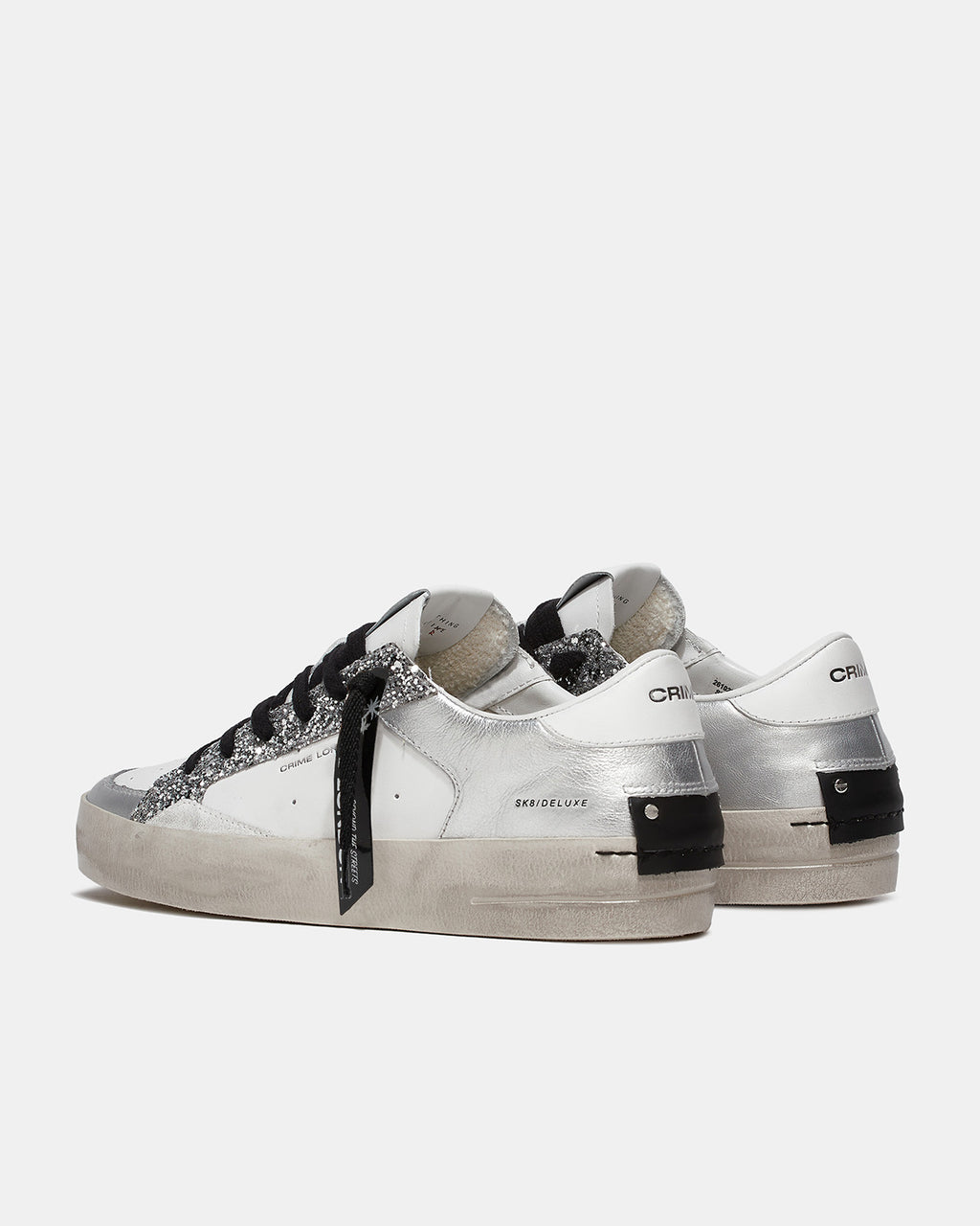 Crime London 26102PP5 SK8 DELUXE SILVER GLAM