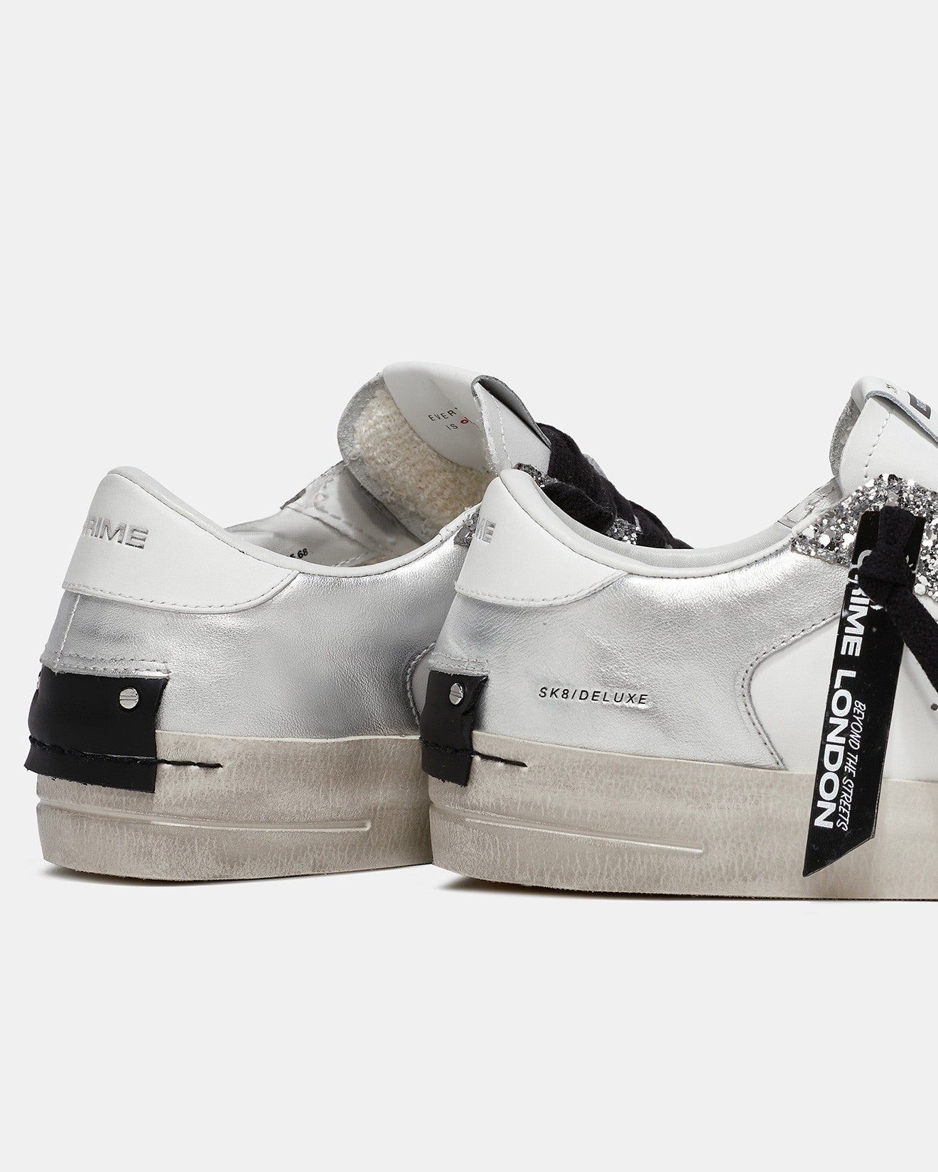 Crime London 26102PP5 SK8 DELUXE SILVER GLAM