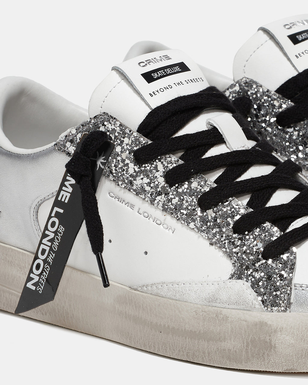 Crime London 26102PP5 SK8 DELUXE SILVER GLAM
