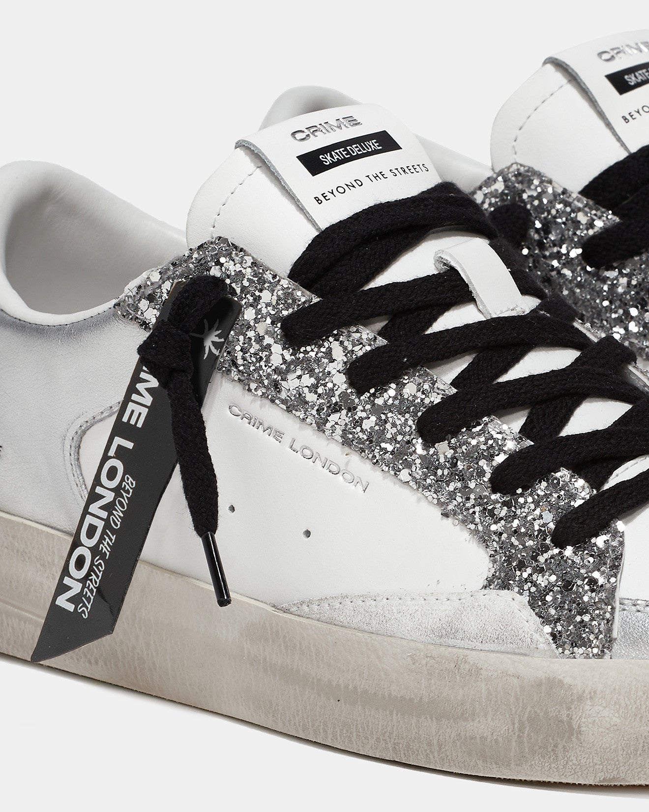 Crime London 26102PP5 SK8 DELUXE SILVER GLAM