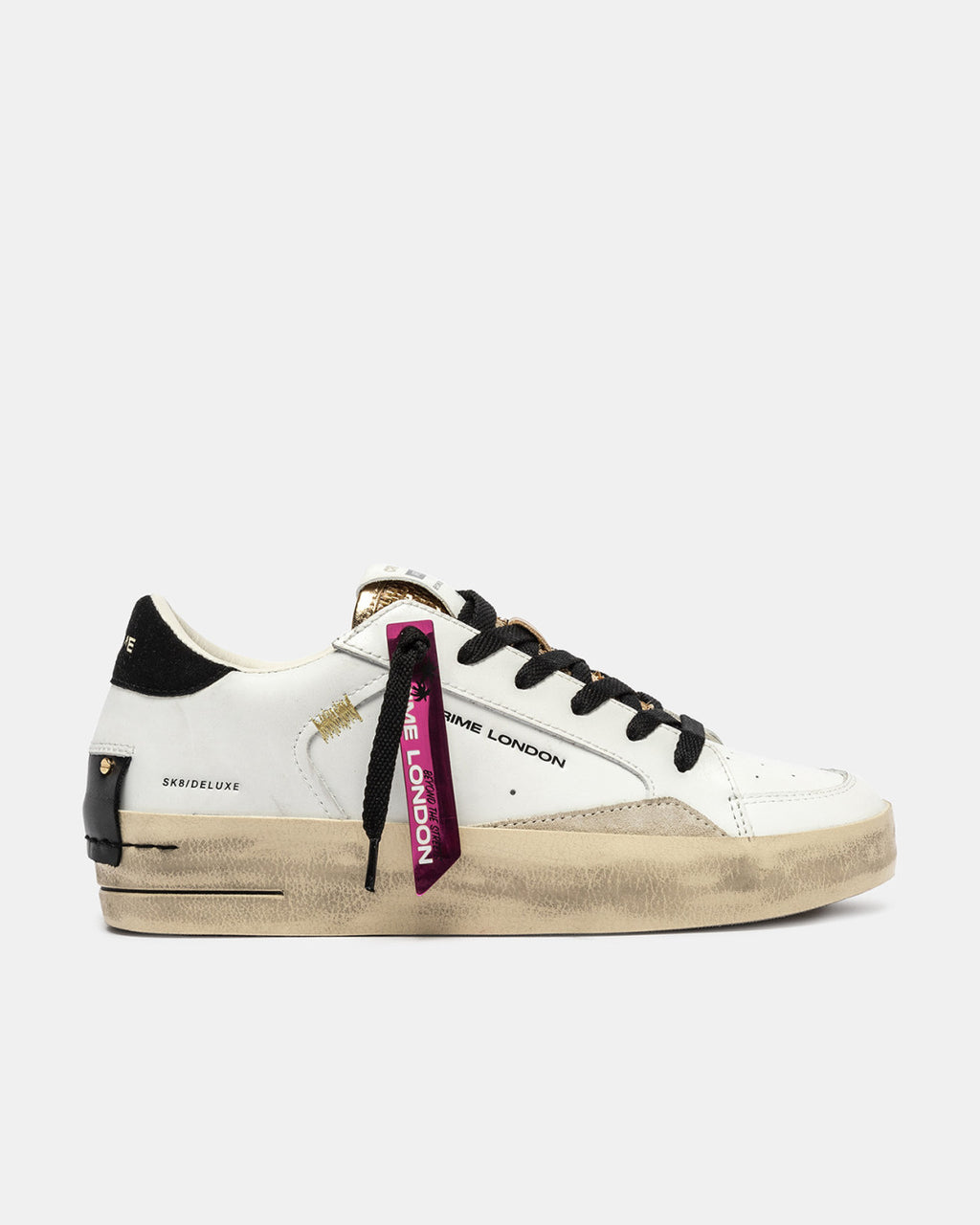 Crime London - SK8 Deluxe Wedge 25192AA8.10 Satin Spell