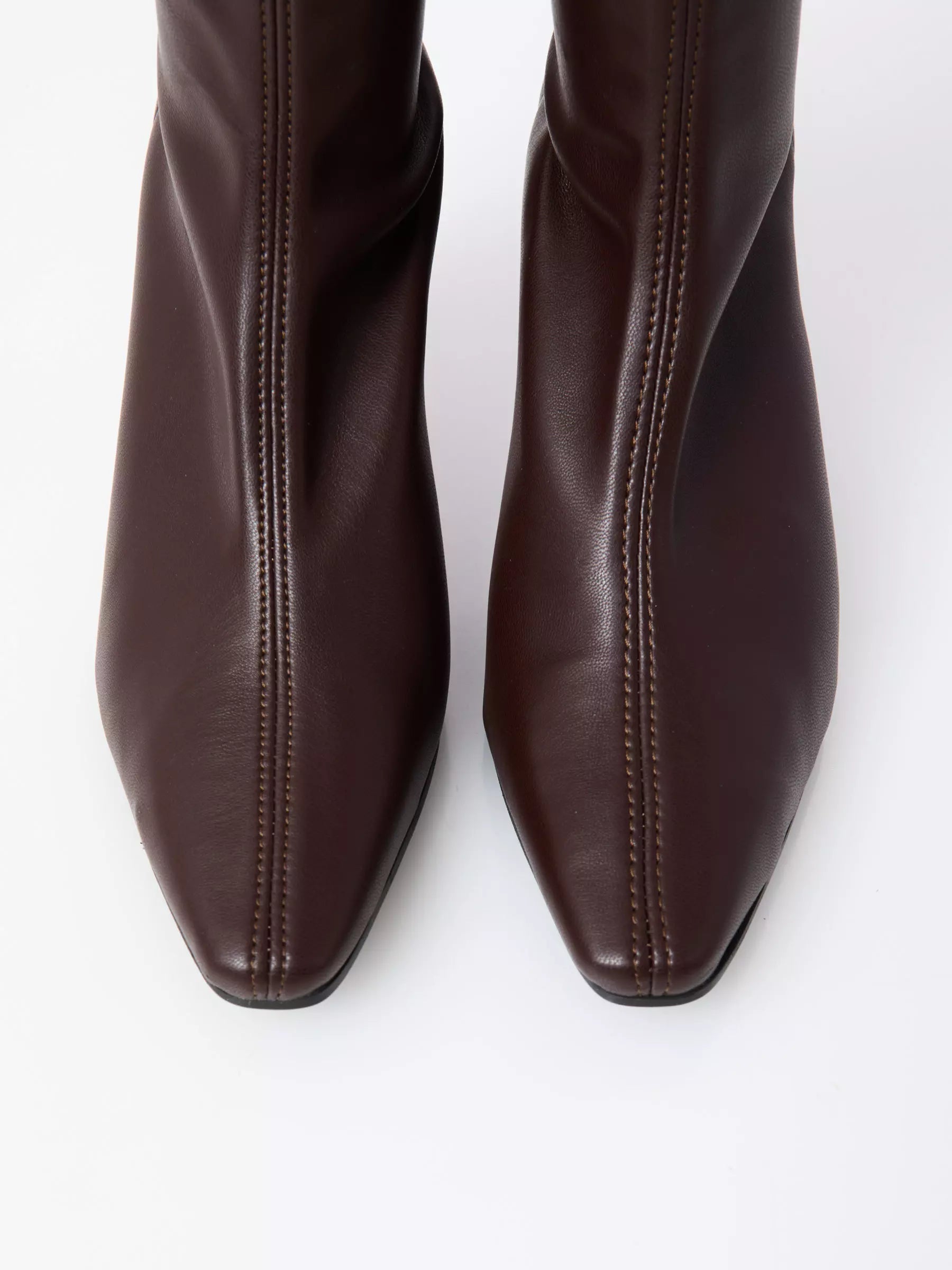 Ovyé - Stivaletto a calza elasticizzato AC1736 col. Caffè